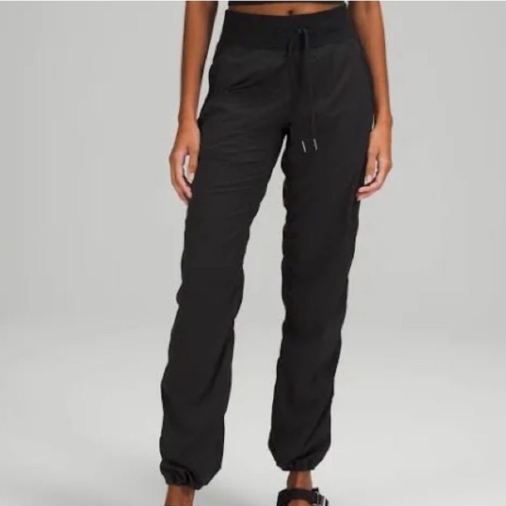 NEW lululemon dance studio jogger pants black mid rise size 12